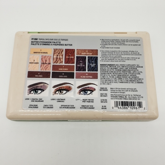 Physicians Formula Murumuru Butter Eye Shadow Palette, Tropical Days - Picture 2 of 7